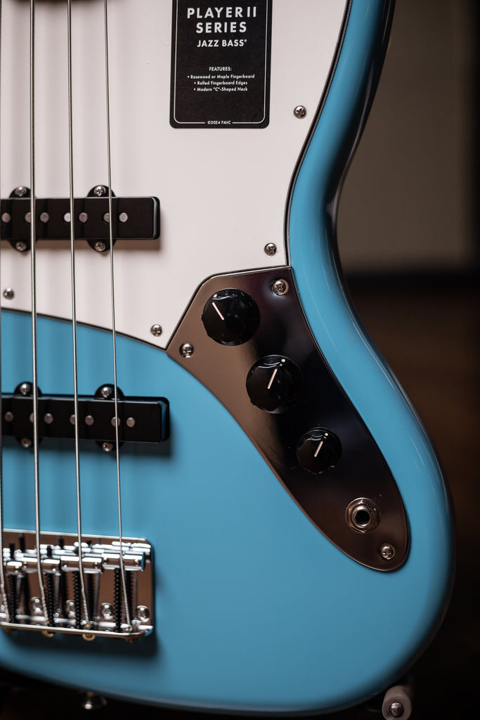 Fender Player II Jazz Bass - Aquatone Blue