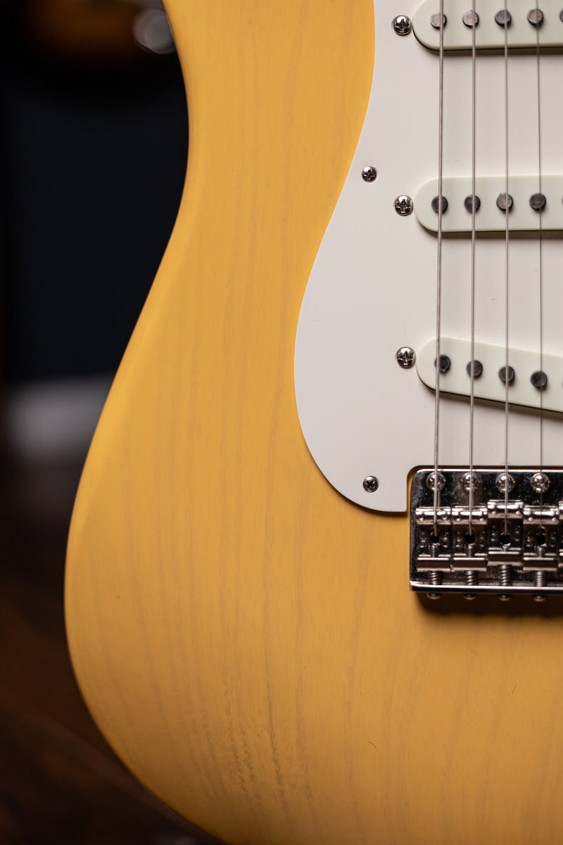 2018 Fender Custom Shop Wildwood 10 Dealer Select 1955 Stratocaster Electric Guitar - NoCaster Blonde
