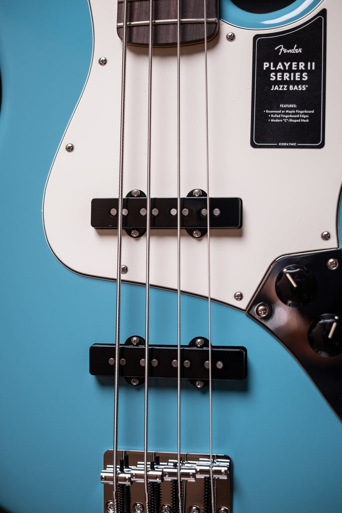 Fender Player II Jazz Bass - Aquatone Blue