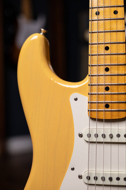 2018 Fender Custom Shop Wildwood 10 Dealer Select 1955 Stratocaster Electric Guitar - NoCaster Blonde