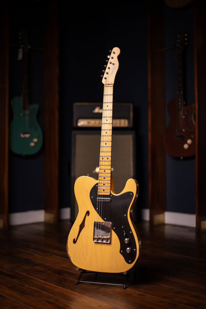 Fender Limited Edition Nocaster® Thinline Relic Electric Guitar - Aged Nocaster Blonde