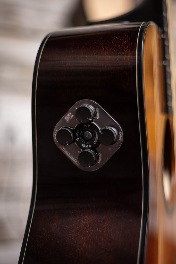 Yamaha TAG3 C TransAcoustic Dreadnought Acoustic-Electric Guitar - Sand Burst