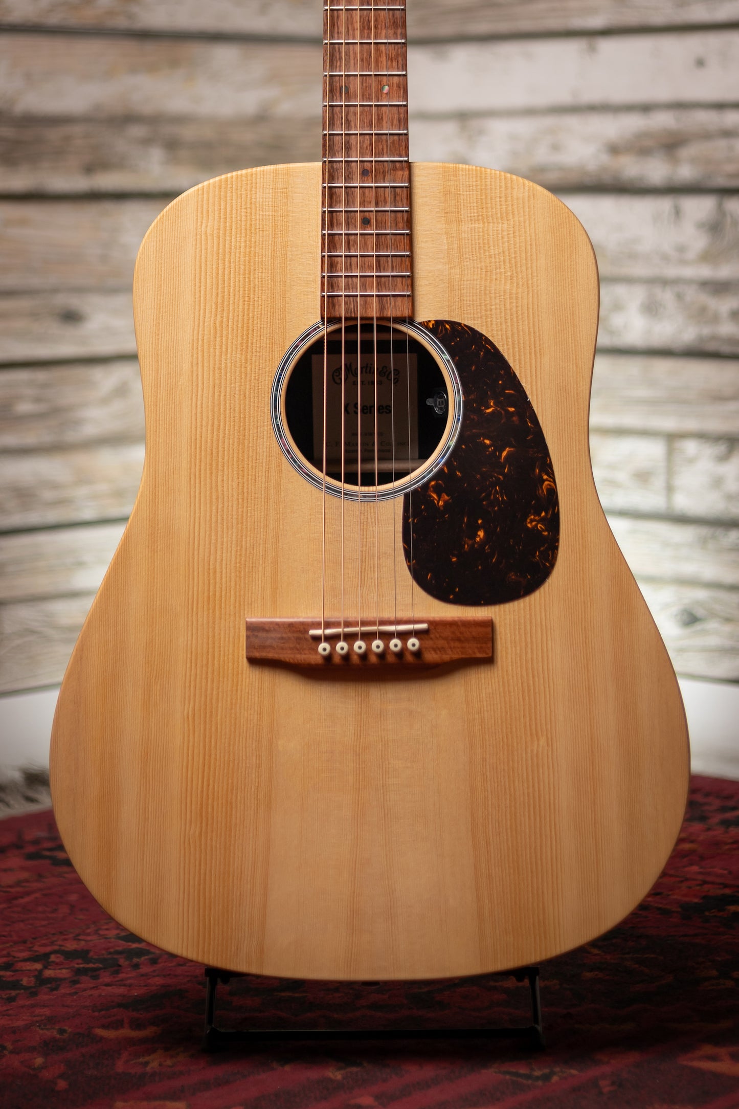Martin D-X2E Dreadnought Acoustic/Electric Guitar - Brazilian Rosewood HPL
