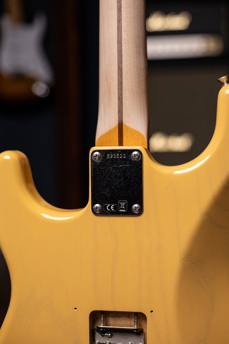 2018 Fender Custom Shop Wildwood 10 Dealer Select 1955 Stratocaster Electric Guitar - NoCaster Blonde