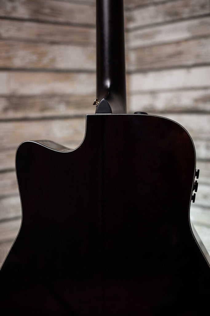 Yamaha TAG3 C TransAcoustic Dreadnought Acoustic-Electric Guitar - Sand Burst