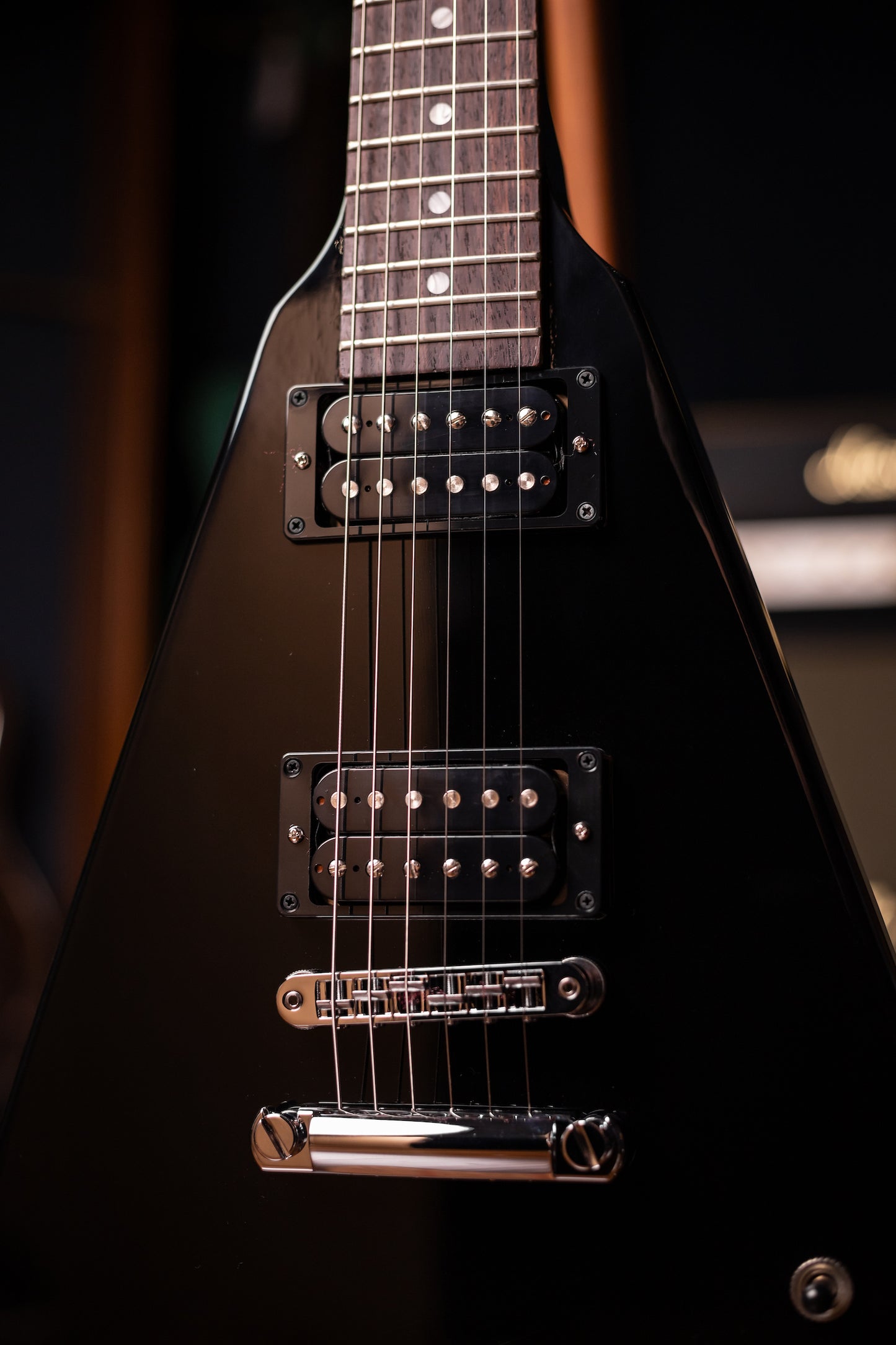 Gibson '80s Flying V Solidbody Electric Guitar - Ebony