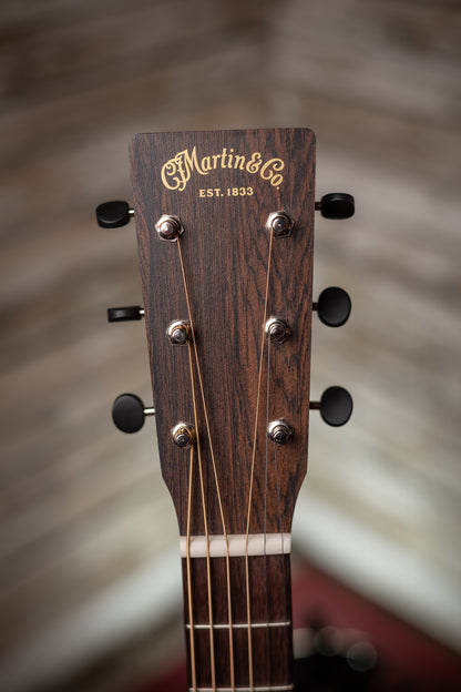 Martin D-10E Retro Sapele Acoustic Electric Guitar - Dark Mahogany