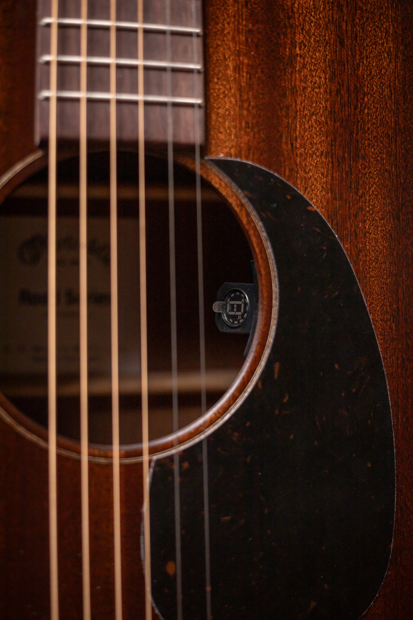 Martin D-10E Retro Sapele Acoustic Electric Guitar - Dark Mahogany