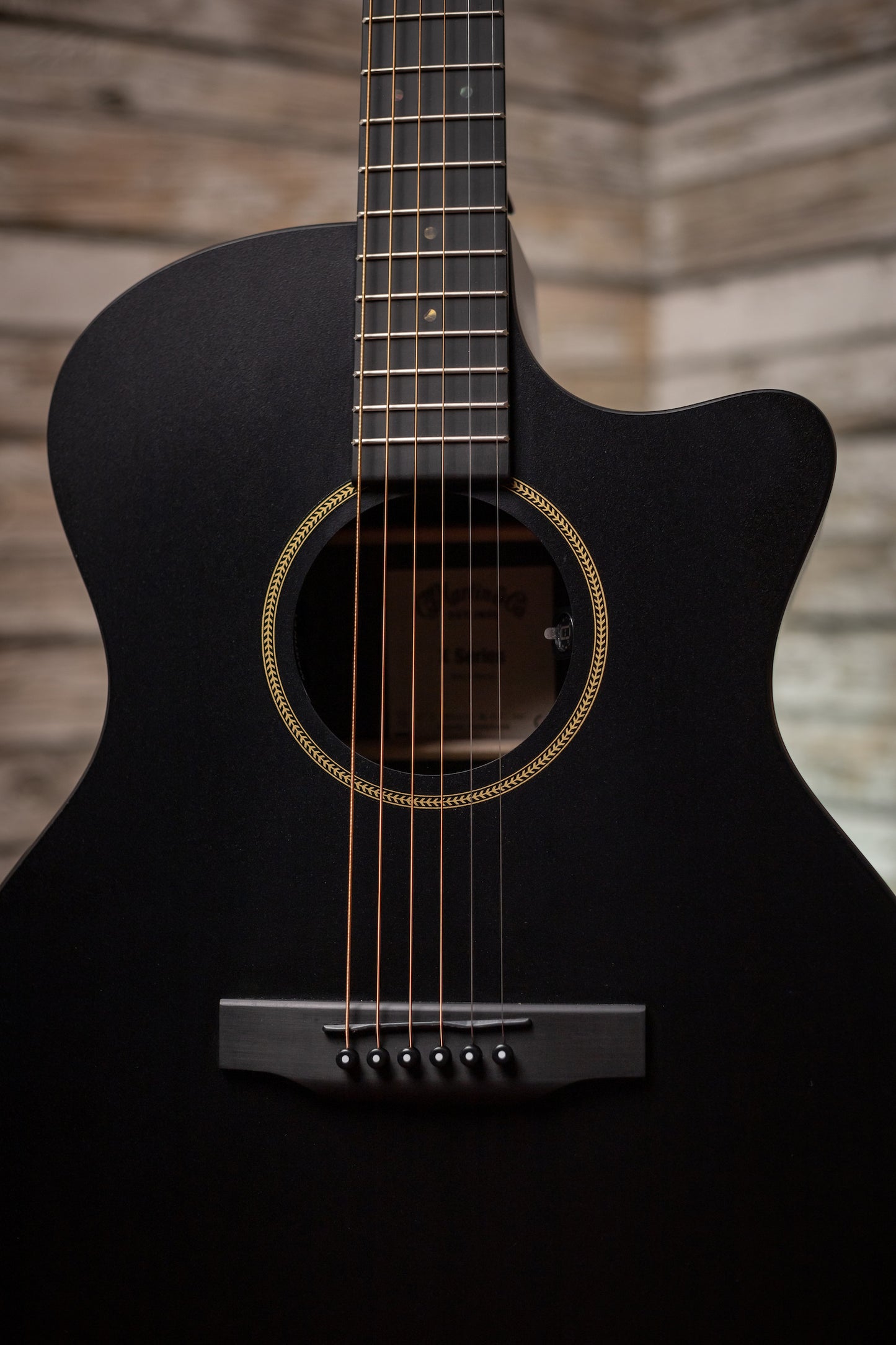 Martin GPCX1E Acoustic Electric Guitar- Black