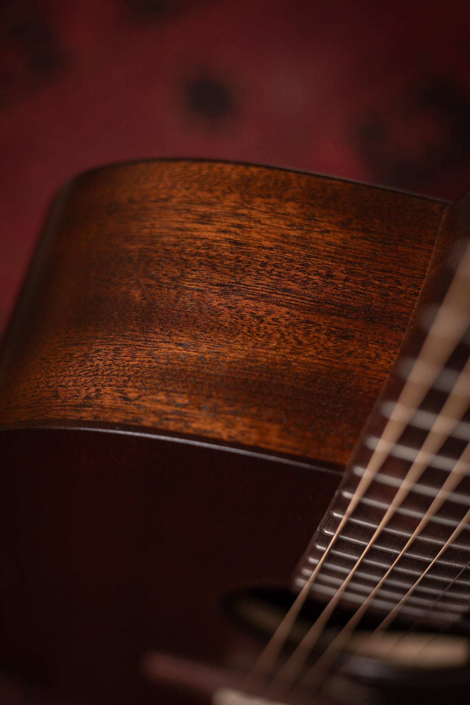 Martin D-10E Retro Sapele Acoustic Electric - Dark Mahogany