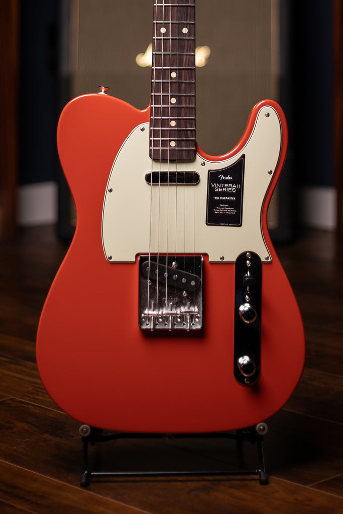 Fender Vintera II ‘60s Telecaster Electric Guitar - Fiesta Red