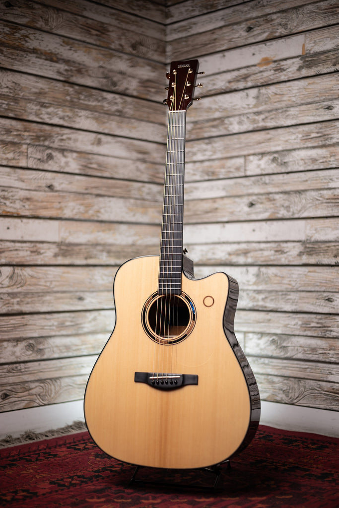 Yamaha TAG3 C TransAcoustic Dreadnought Acoustic-Electric Guitar - Natural 