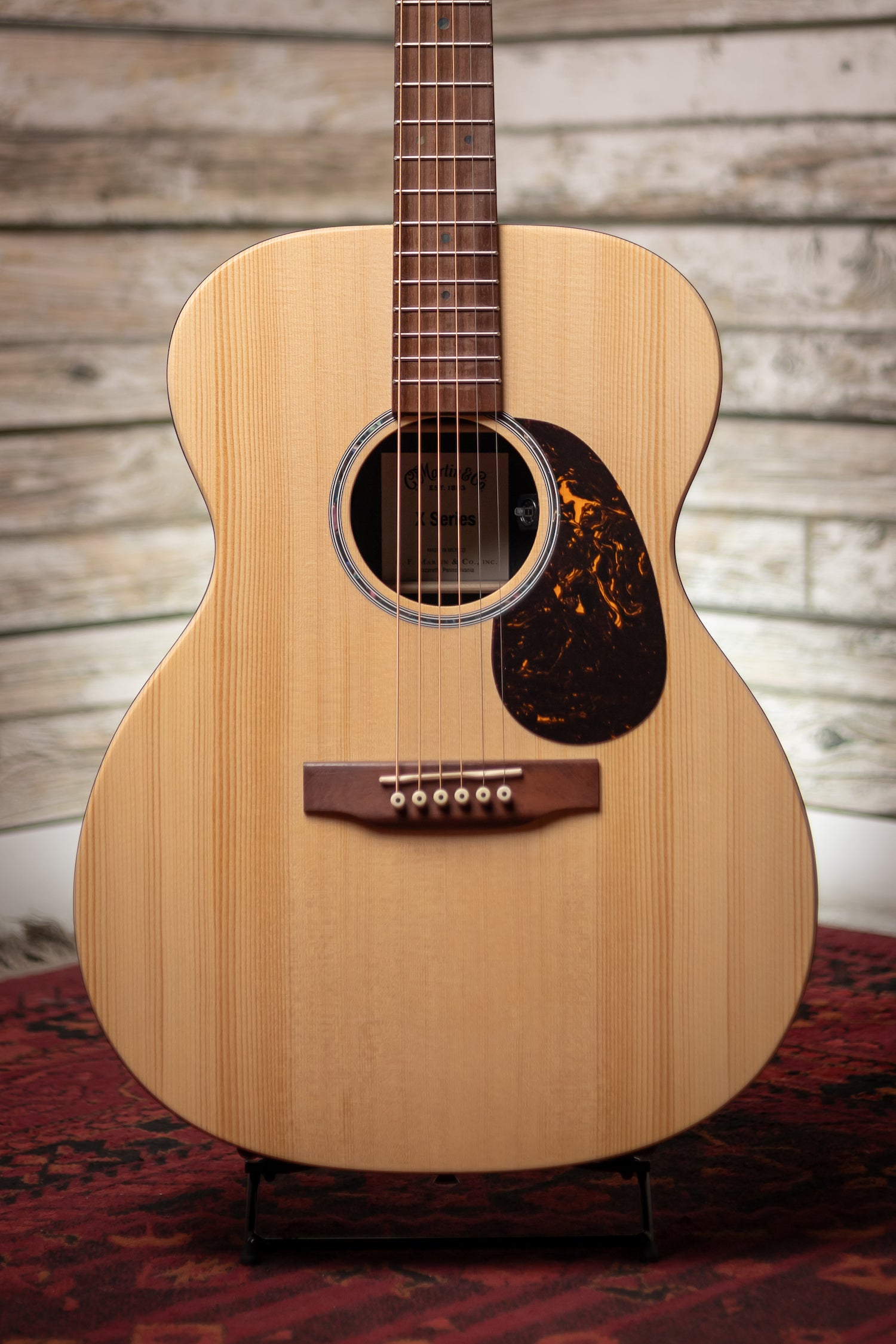 Martin 000X2E Brazilian Acoustic Guitar - Natural