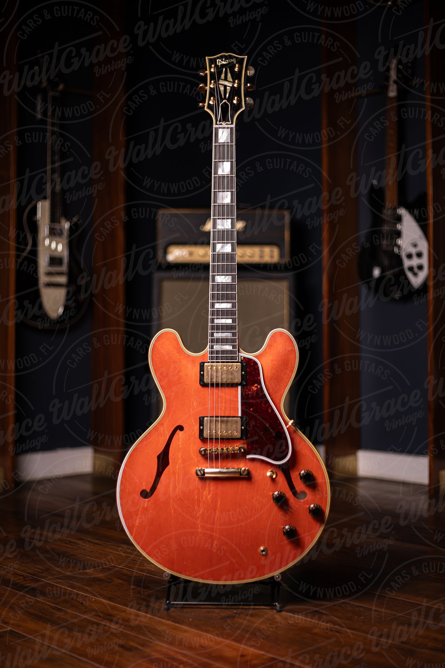 Gibson Custom Shop 1959 ES-355 Reissue Stop Bar Murphy Lab Light Aged Electric Guitar - Watermelon Red