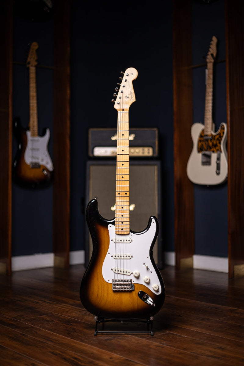 2015 Fender Custom Shop Wildwood 10 1955 Stratocaster NOS Electric Guitar - Sunburst