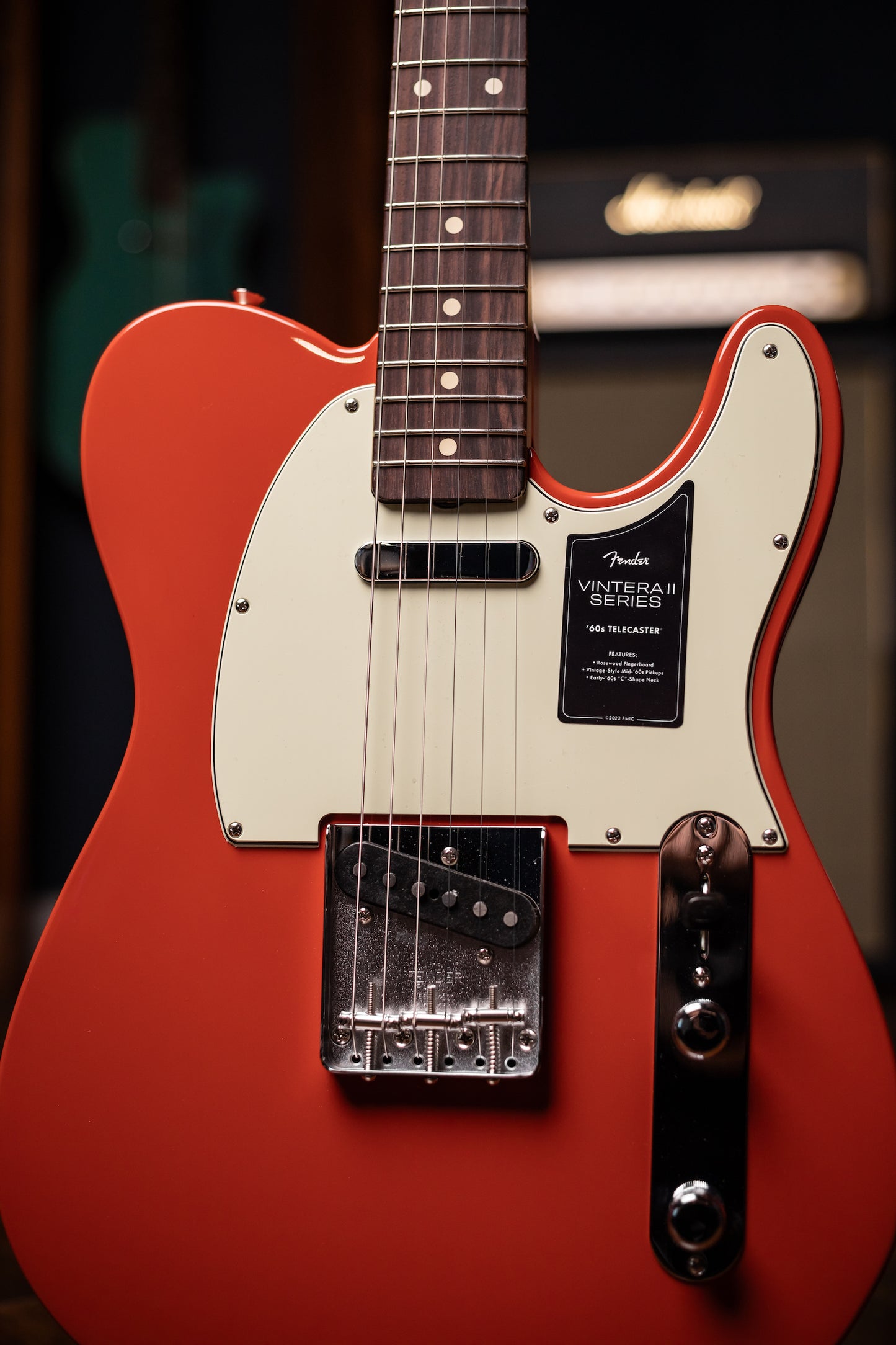 Fender Vintera II ‘60s Telecaster Electric Guitar - Fiesta Red