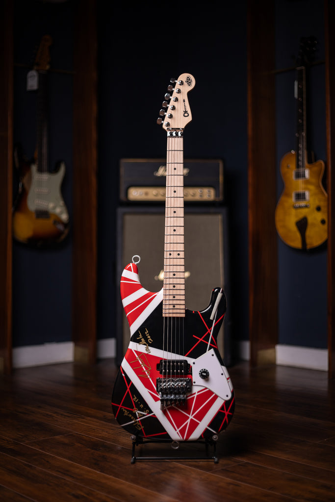 2012 EVH Striped Edmonton - Black, Red, White