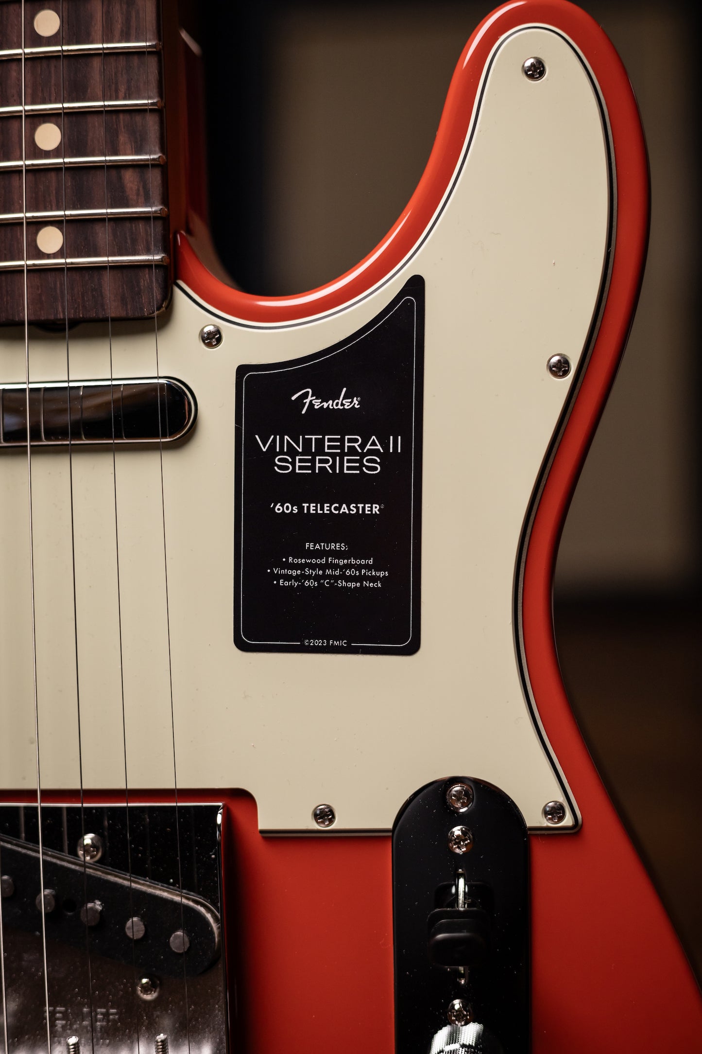 Fender Vintera II ‘60s Telecaster Electric Guitar - Fiesta Red