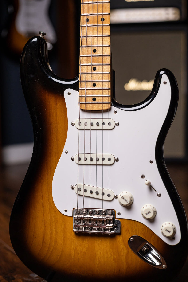 2015 Fender Custom Shop Wildwood 10 1955 Stratocaster NOS Electric Guitar - Sunburst