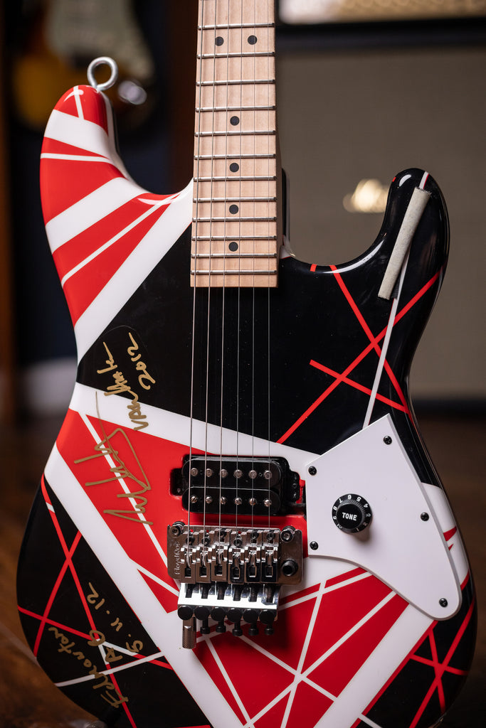 2012 EVH Striped Edmonton - Black, Red, White