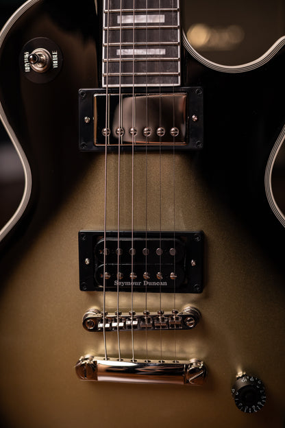 Epiphone - Adam Jones Les Paul Custom Art Collection: Korin Faught’s “Sensation”, Electric Guitar - Antique Silverburst