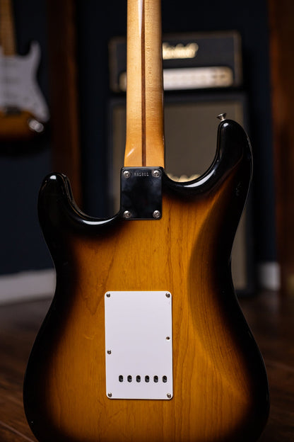 2015 Fender Custom Shop Wildwood 10 1955 Stratocaster NOS Electric Guitar - Sunburst