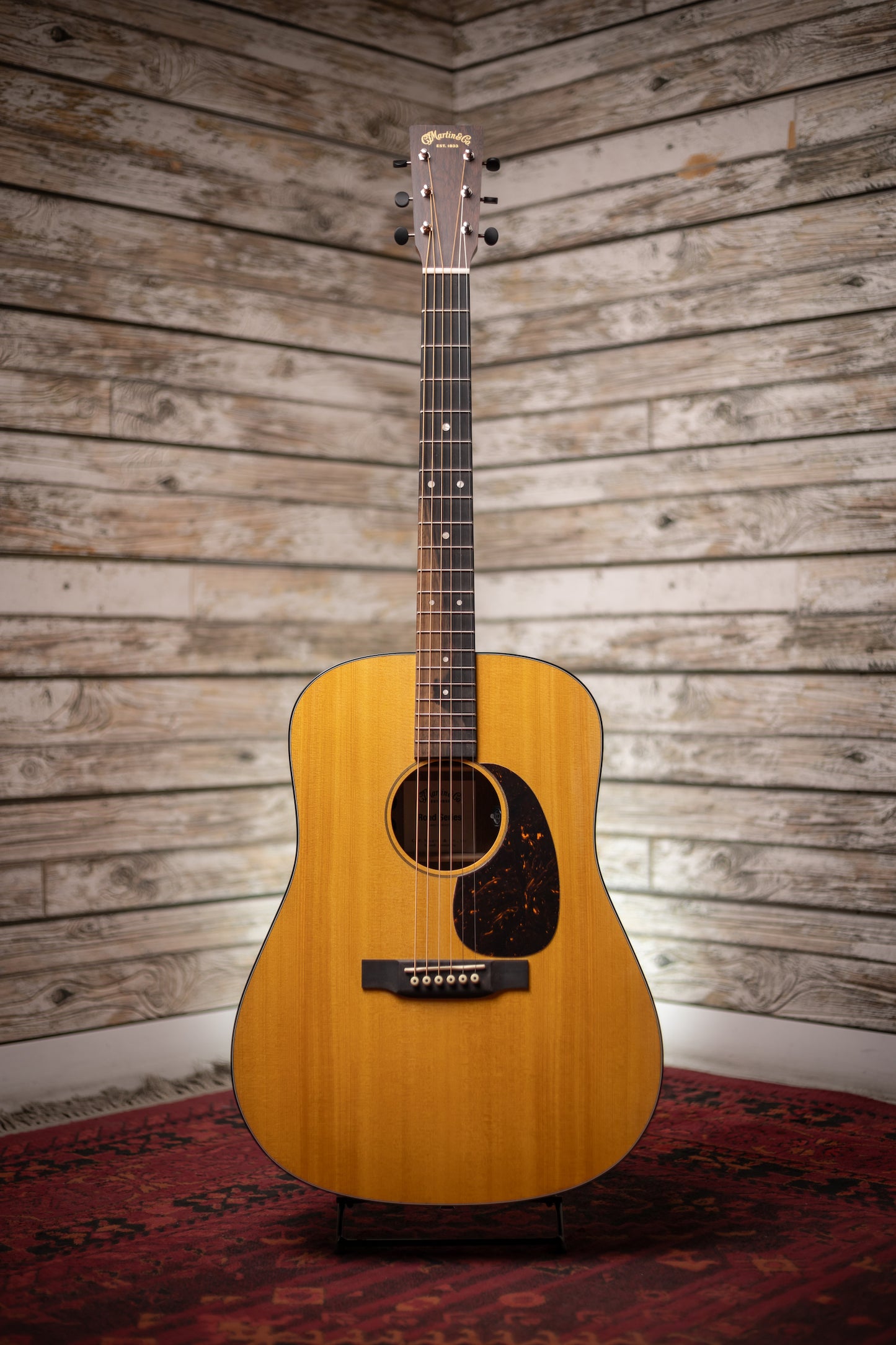 Martin D10E Retro Acoustic Electric Guitar - Aging Toner