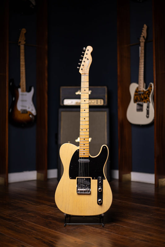 2019 Fender Custom Shop Willcutt 4 1954 Telecaster Relic Electric Guitar - Butterscotch