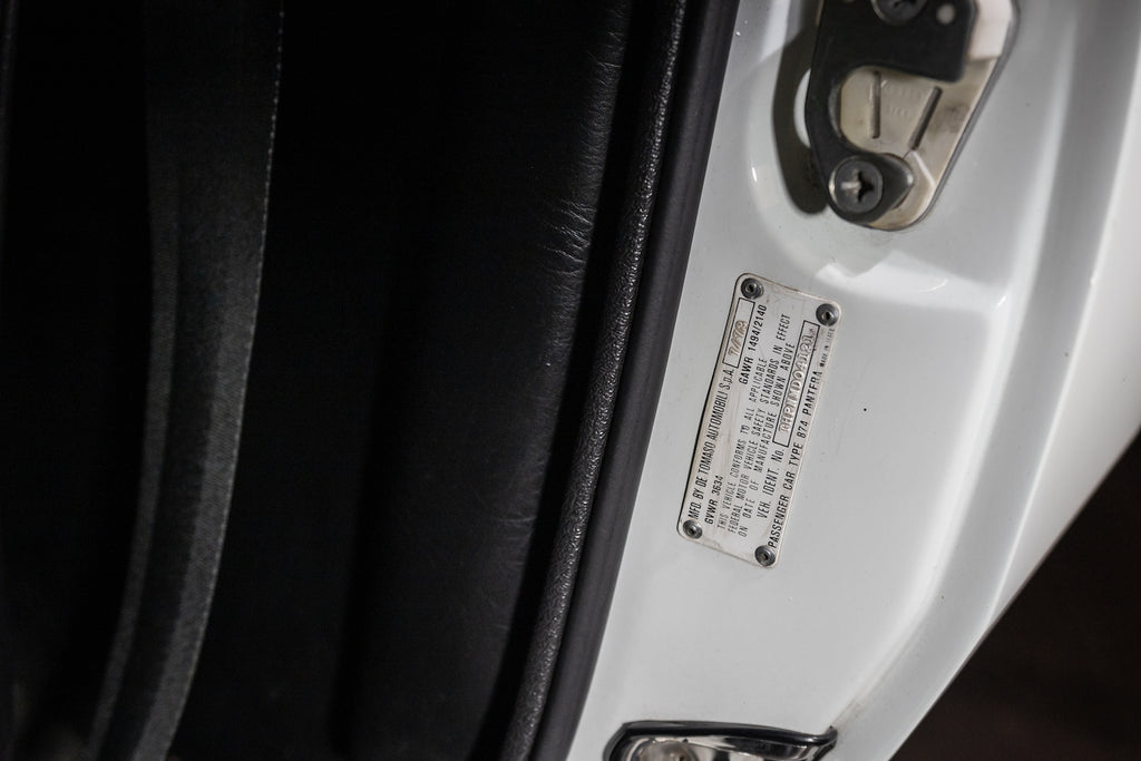 1972 DeTomaso Pantera - White | SOLD