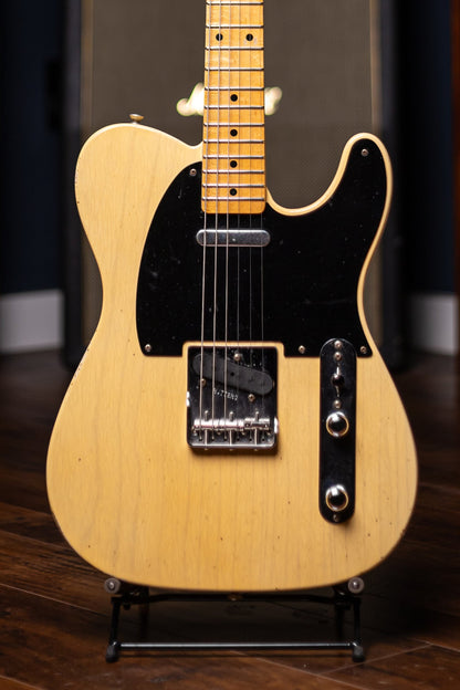 2019 Fender Custom Shop Willcutt 4 1954 Telecaster Relic Electric Guitar - Butterscotch