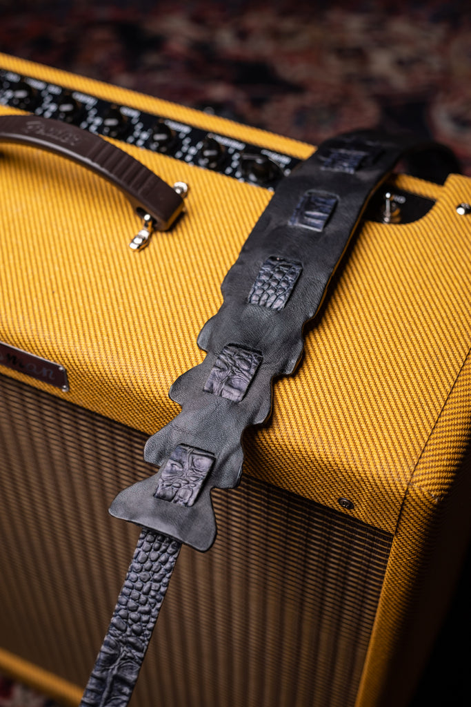 Strafigo Nile Crocodile Guitar Strap - 103