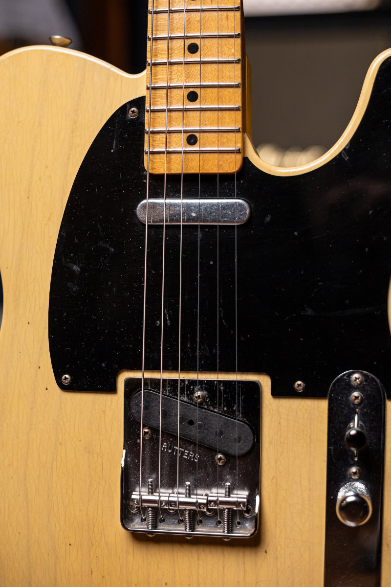 2019 Fender Custom Shop Willcutt 4 1954 Telecaster Relic Electric Guitar - Butterscotch