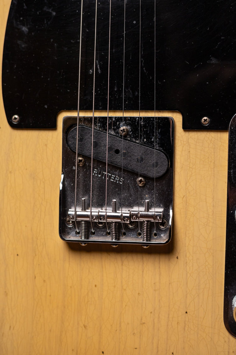 2019 Fender Custom Shop Willcutt 4 1954 Telecaster Relic Electric Guitar - Butterscotch