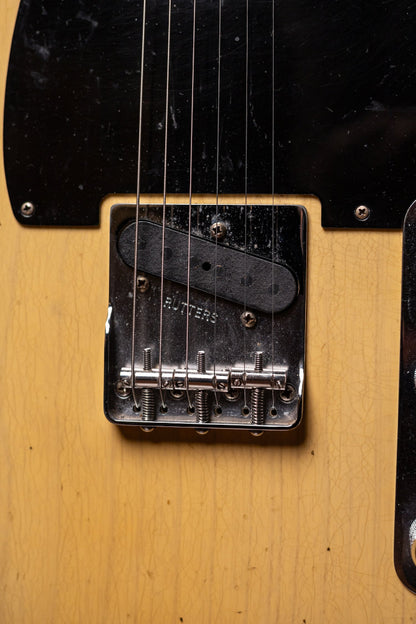2019 Fender Custom Shop Willcutt 4 1954 Telecaster Relic Electric Guitar - Butterscotch