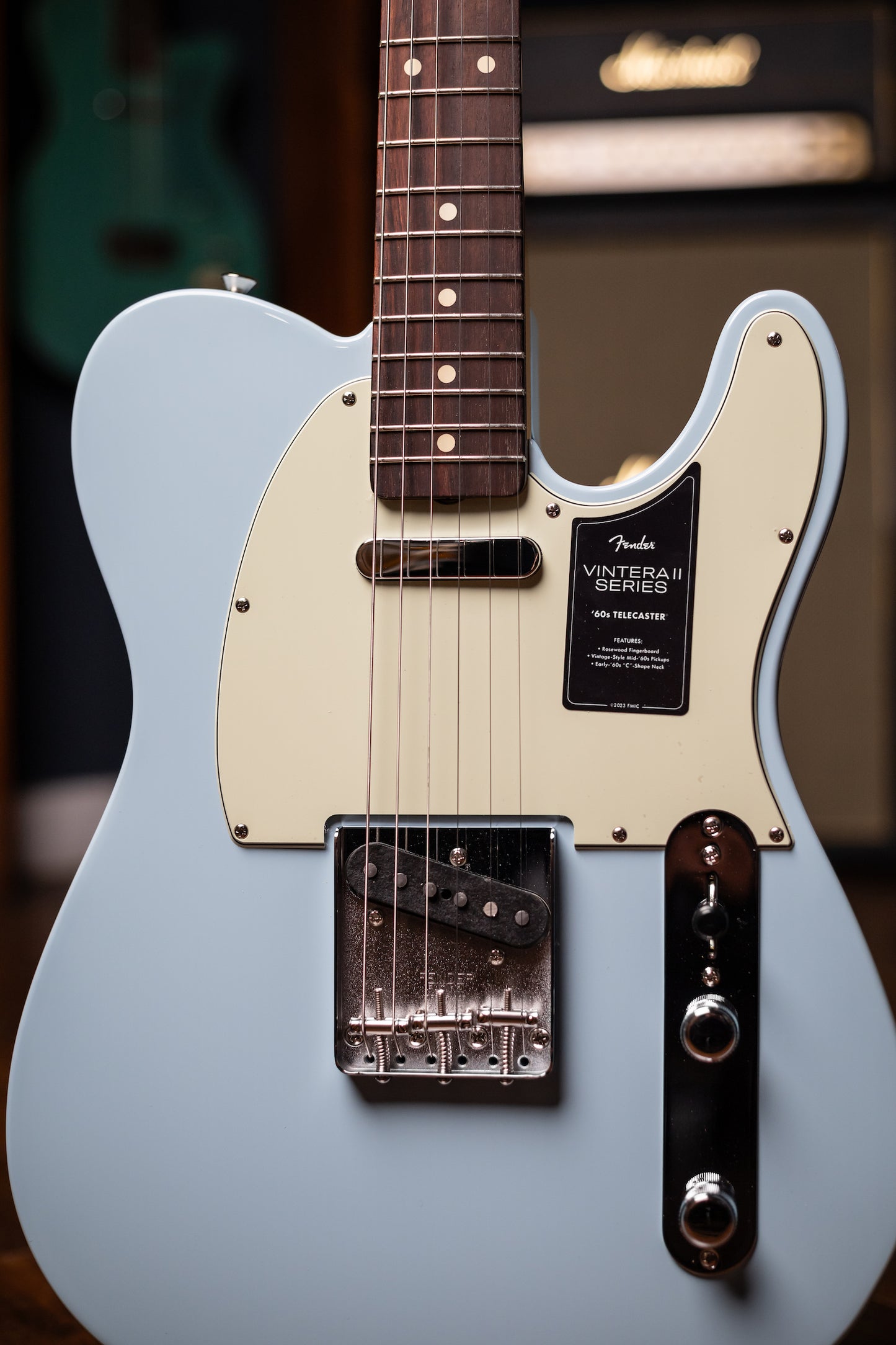 Fender Vintera II ‘60s Telecaster Electric Guitar - Sonic Blue