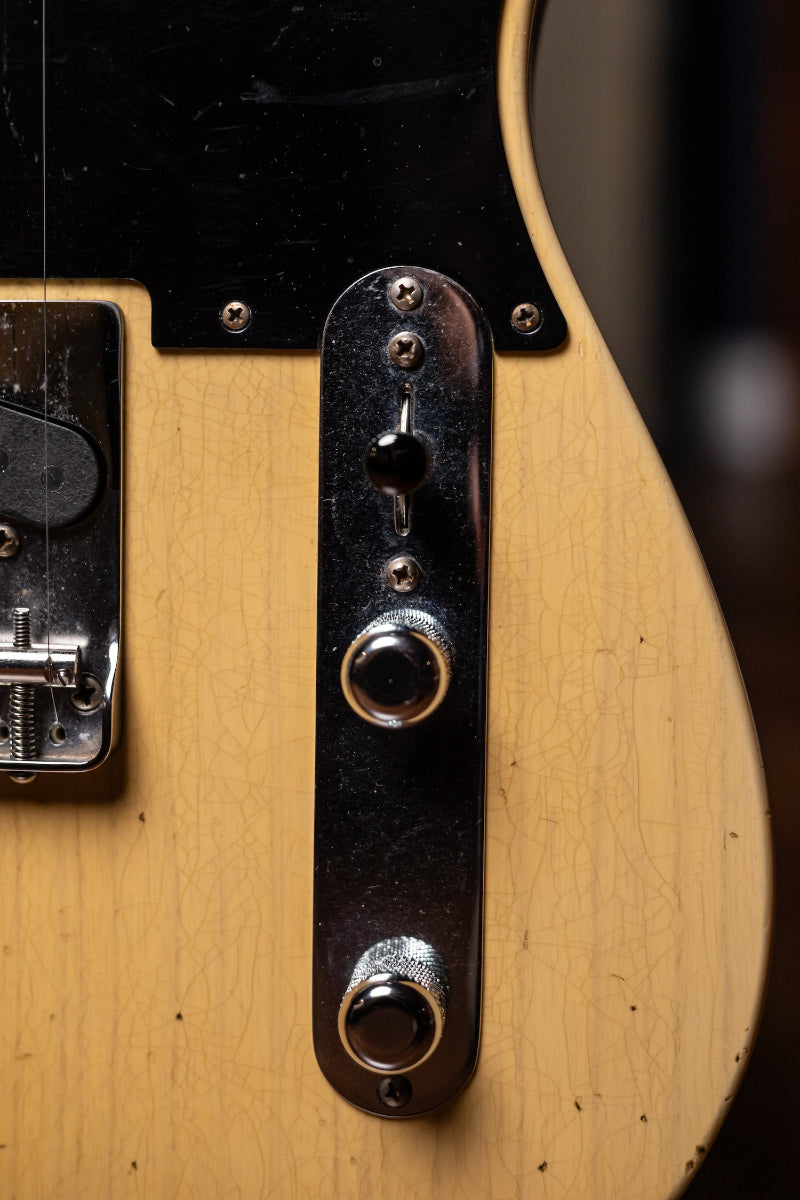 2019 Fender Custom Shop Willcutt 4 1954 Telecaster Relic Electric Guitar - Butterscotch