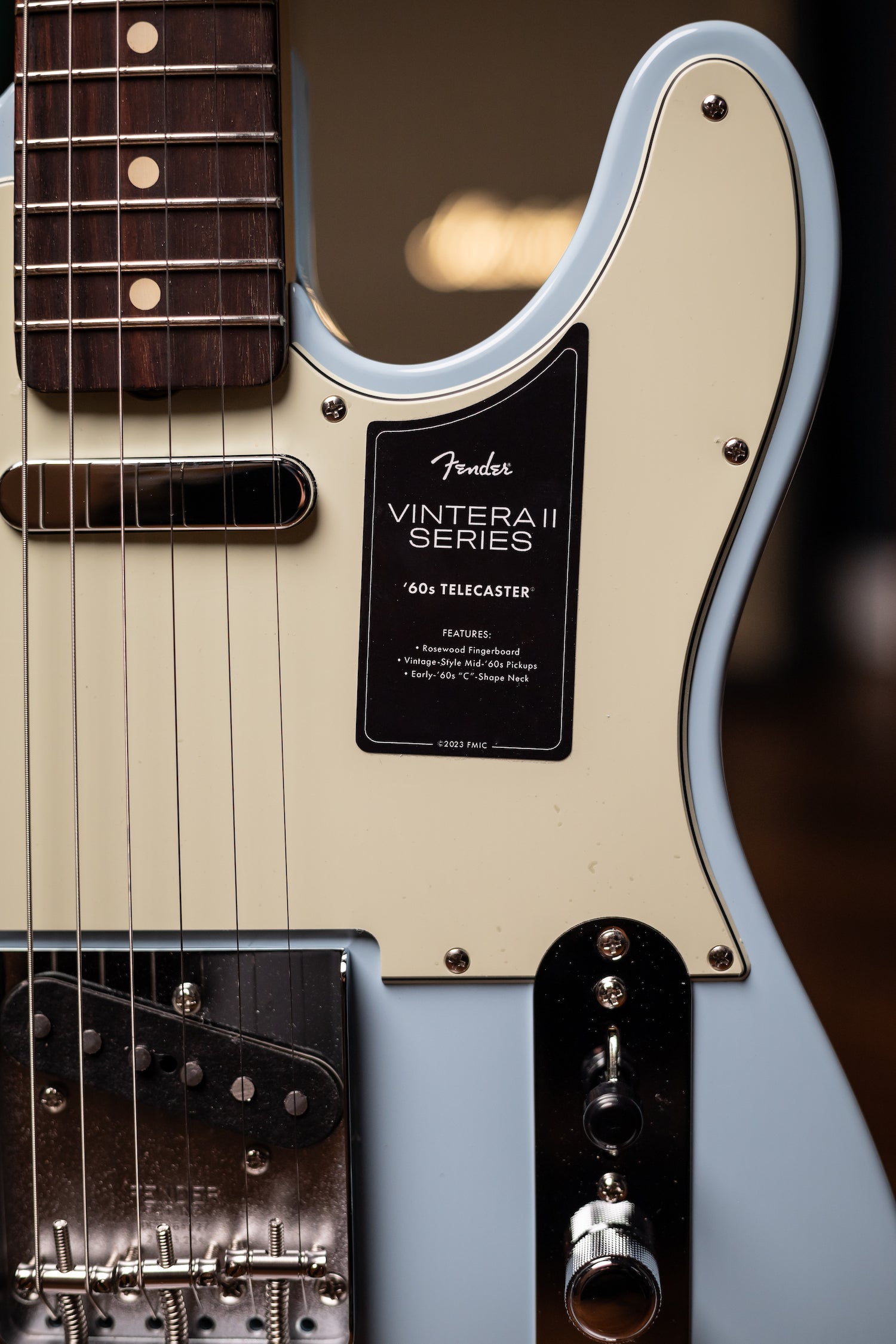 Fender Vintera II ‘60s Telecaster Electric Guitar - Sonic Blue