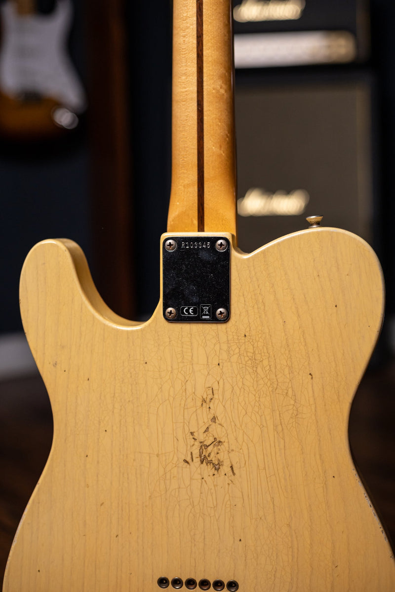 2019 Fender Custom Shop Willcutt 4 1954 Telecaster Relic Electric Guitar - Butterscotch