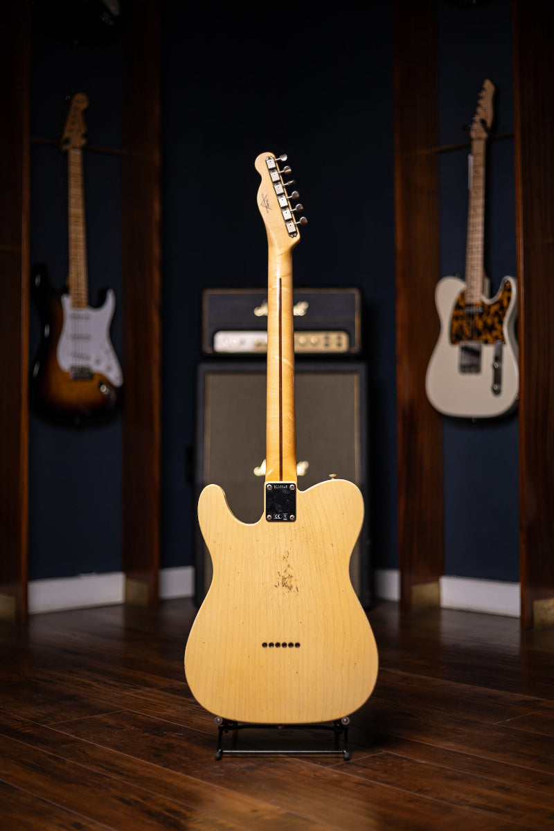 2019 Fender Custom Shop Willcutt 4 1954 Telecaster Relic Electric Guitar - Butterscotch