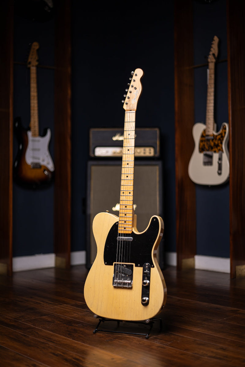 2019 Fender Custom Shop Willcutt 4 1954 Telecaster Relic Electric Guitar - Butterscotch