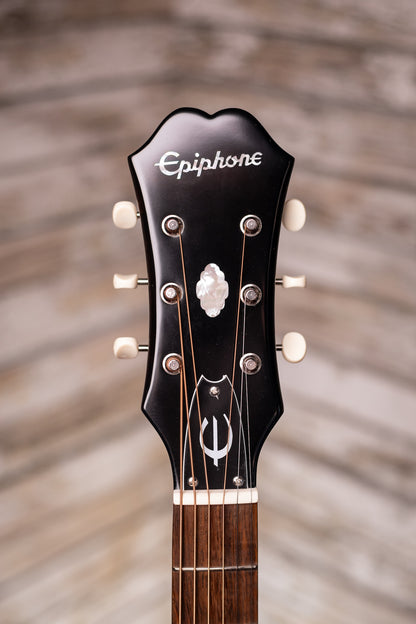 Epiphone Masterbilt Texan Acoustic-Electric Guitar - Faded Cherry Aged