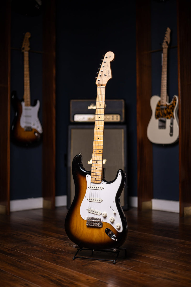 2015 Fender Custom Shop Wildwood 10 1955 Stratocaster NOS Electric Guitar - Sunburst