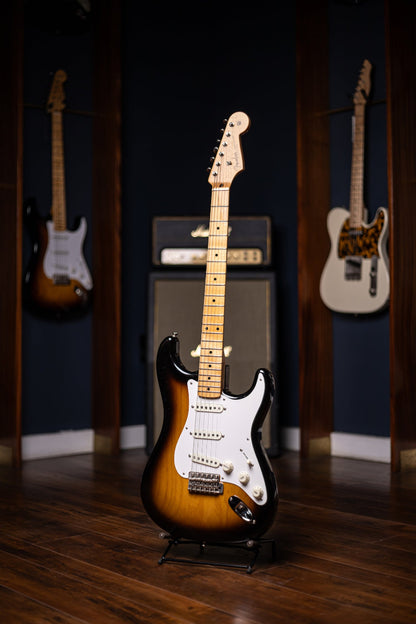 2015 Fender Custom Shop Wildwood 10 1955 Stratocaster NOS Electric Guitar - Sunburst