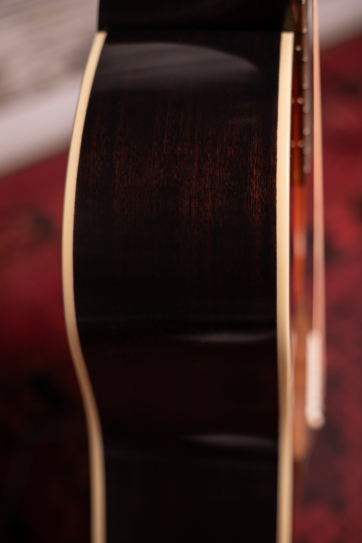 Epiphone Masterbilt Texan Acoustic-Electric Guitar - Faded Cherry Aged