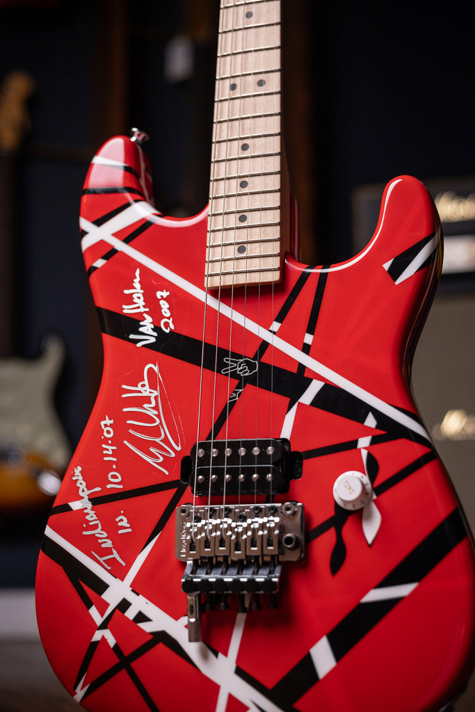 EVH Signed and Played 6 Guitar Package