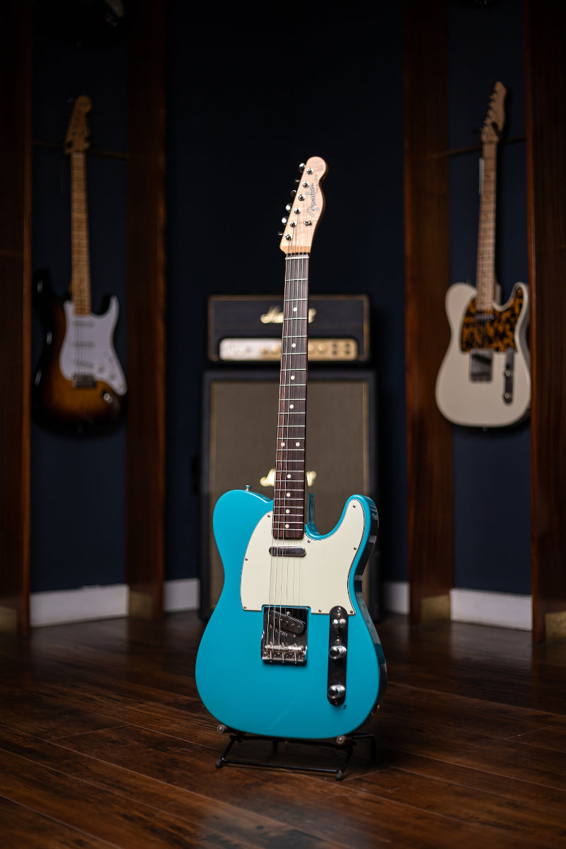2013 Fender Custom Shop Wildwood 10 1961 Telecaster NOS Electric Guitar - Miami Blue