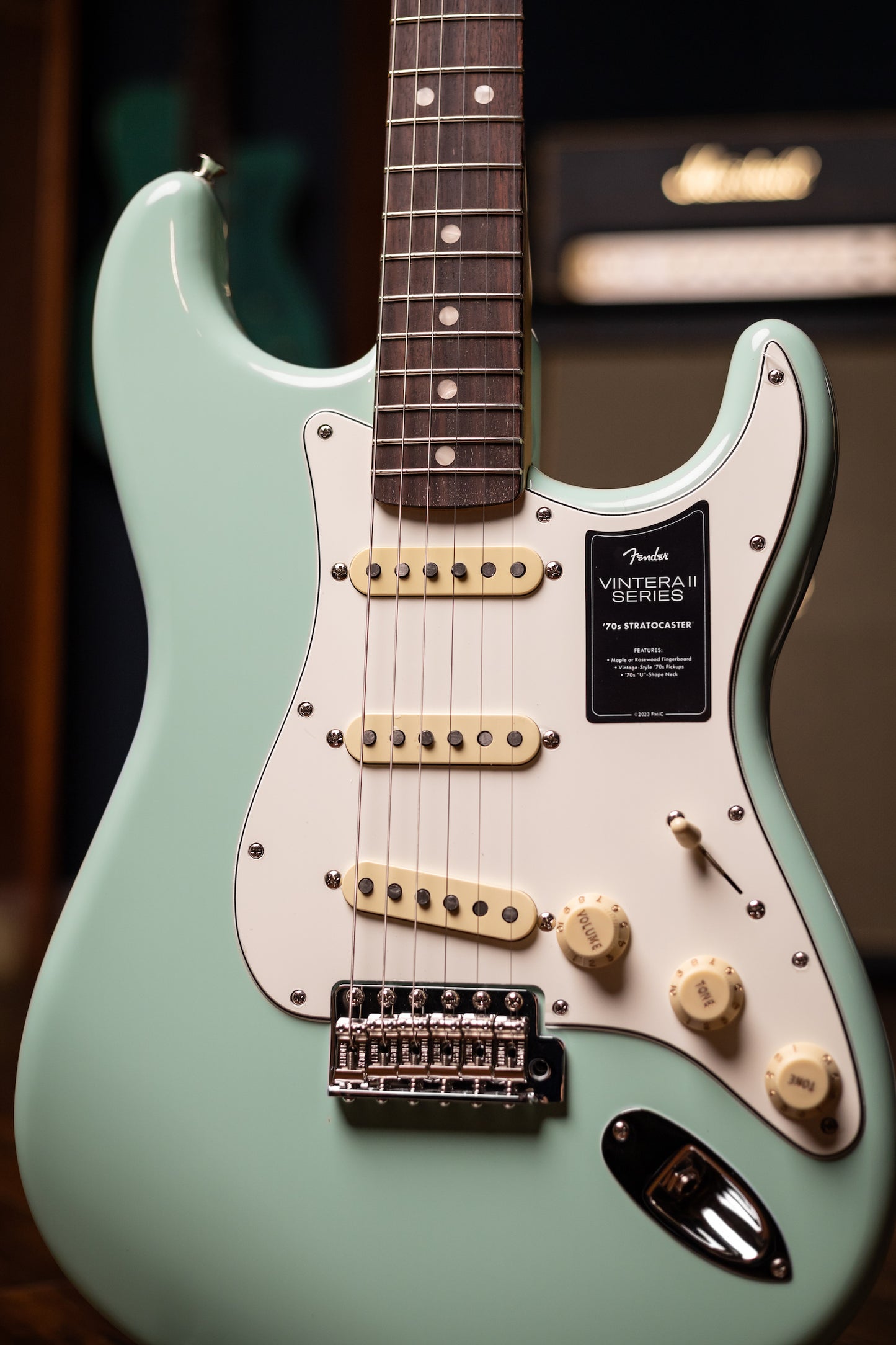 Fender Vintera II '70s Stratocaster Electric Guitar - Surf Green
