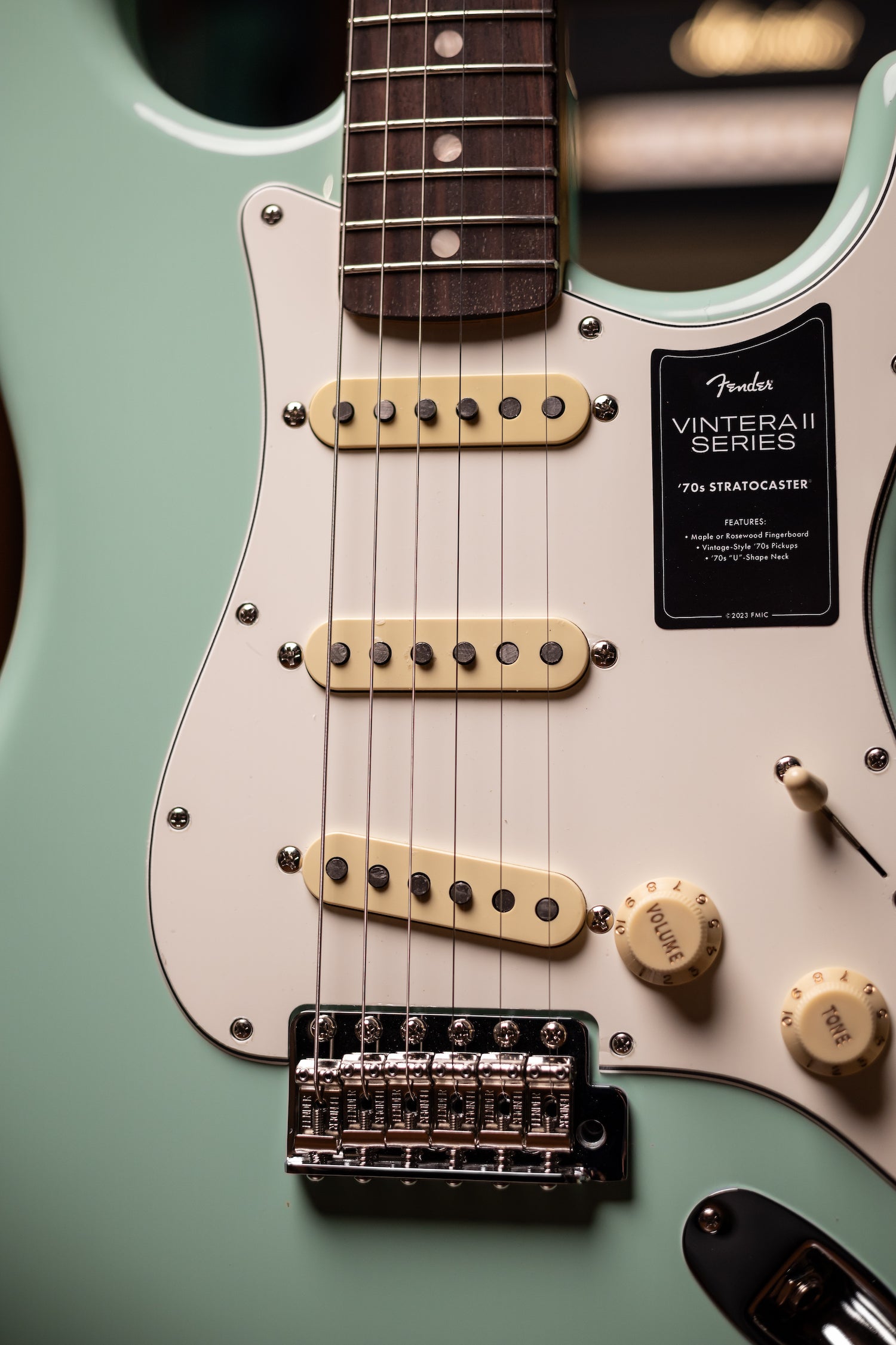 Fender Vintera II '70s Stratocaster Electric Guitar - Surf Green