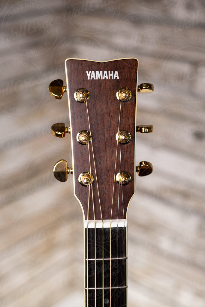 Yamaha LL-TA TransAcoustic Acoustic-Electric Dreadnought Guitar - Vintage Tint