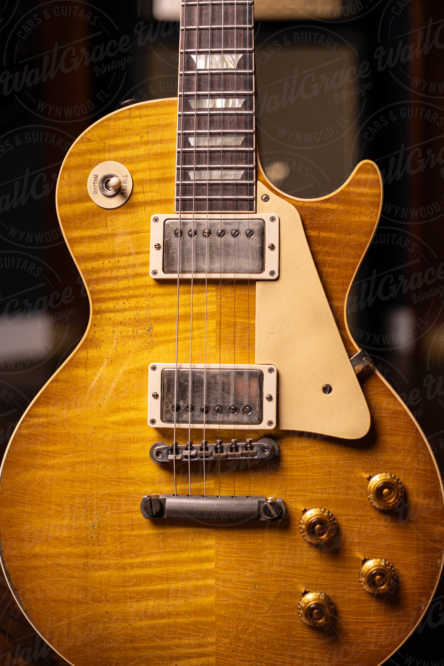 Gibson Custom Shop Murphy Lab 1959 Les Paul Standard Reissue Ultra Heavy Aged Electric Guitar - Lemon Burst